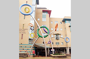 Lollypop be bop sculpture by Andrew Smith